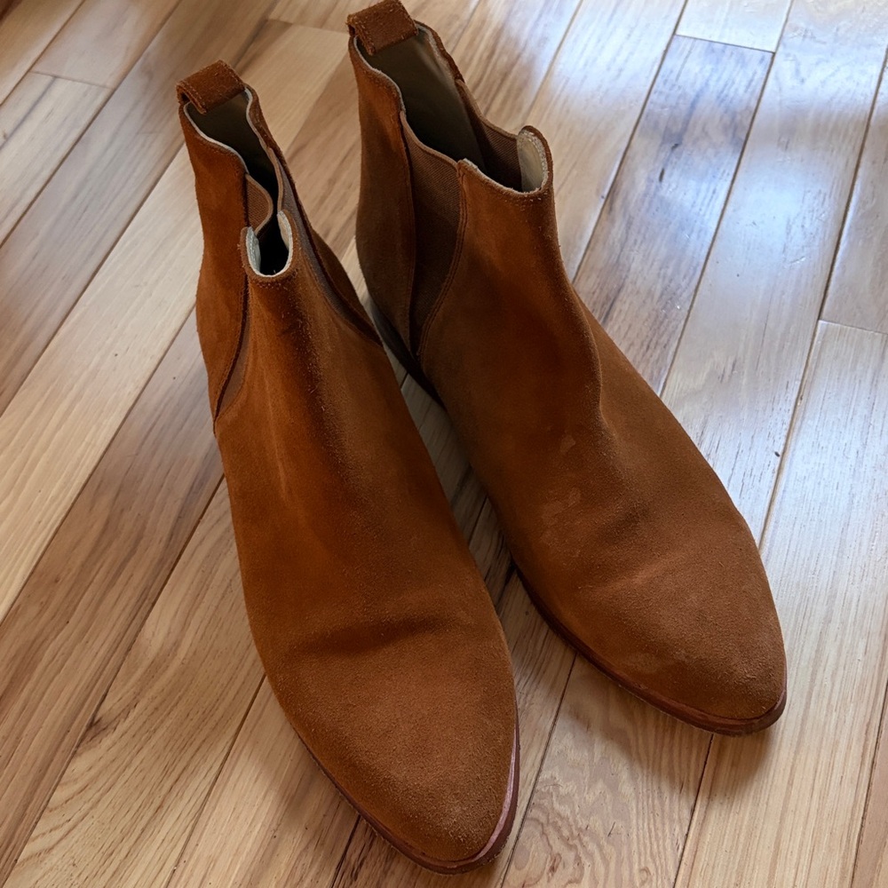 Nisolo suede Chelsea boots Women’s 10 EUC - Picture 2 of 5